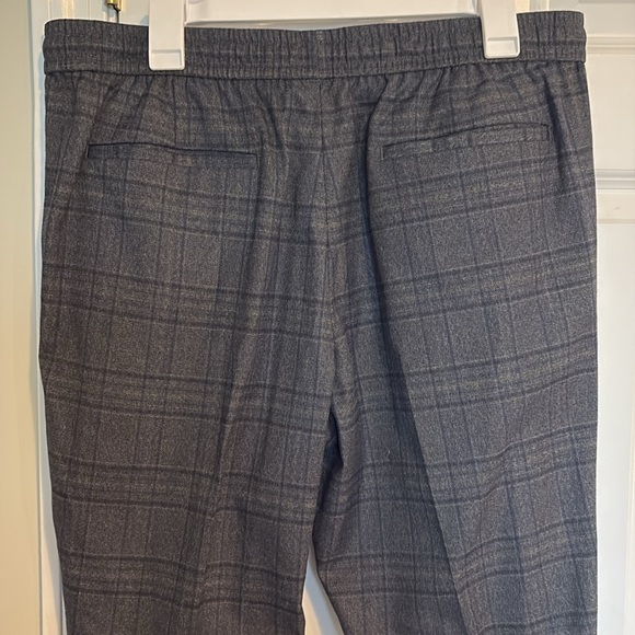 Next Plaid Drawstring Men’s Pants - Picture 4 of 5